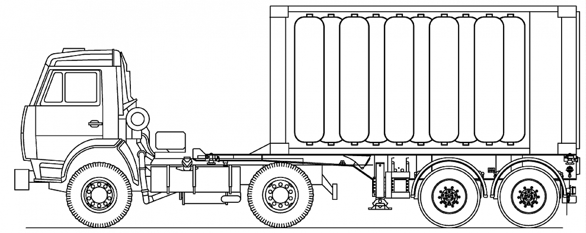 Система транспортировки и хранения ГСК 2500